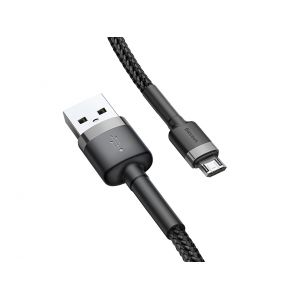 Baseus krótki kabel micro USB 50 cm - oplot
